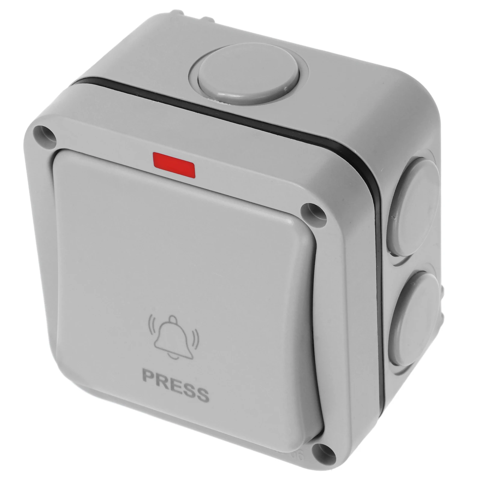 

Waterproof Push Button Switch Control Garage Wall Gate Opener Plastic Momentary Contact Starter Remote System