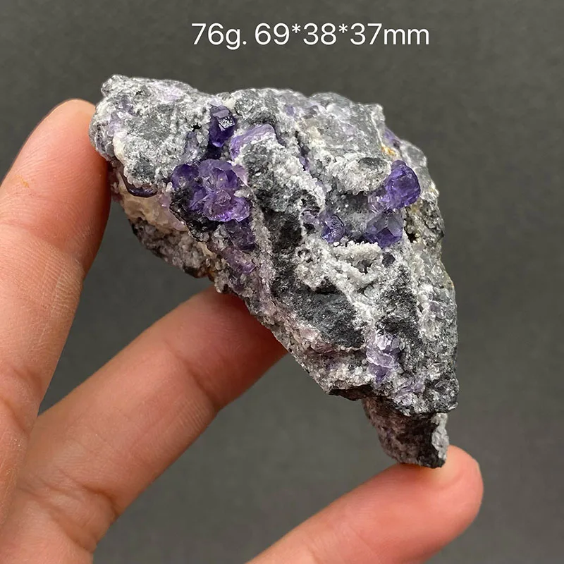 100% natural tanzanite blue fluorite, mineral specimen, jewelry accessories jewelry beads