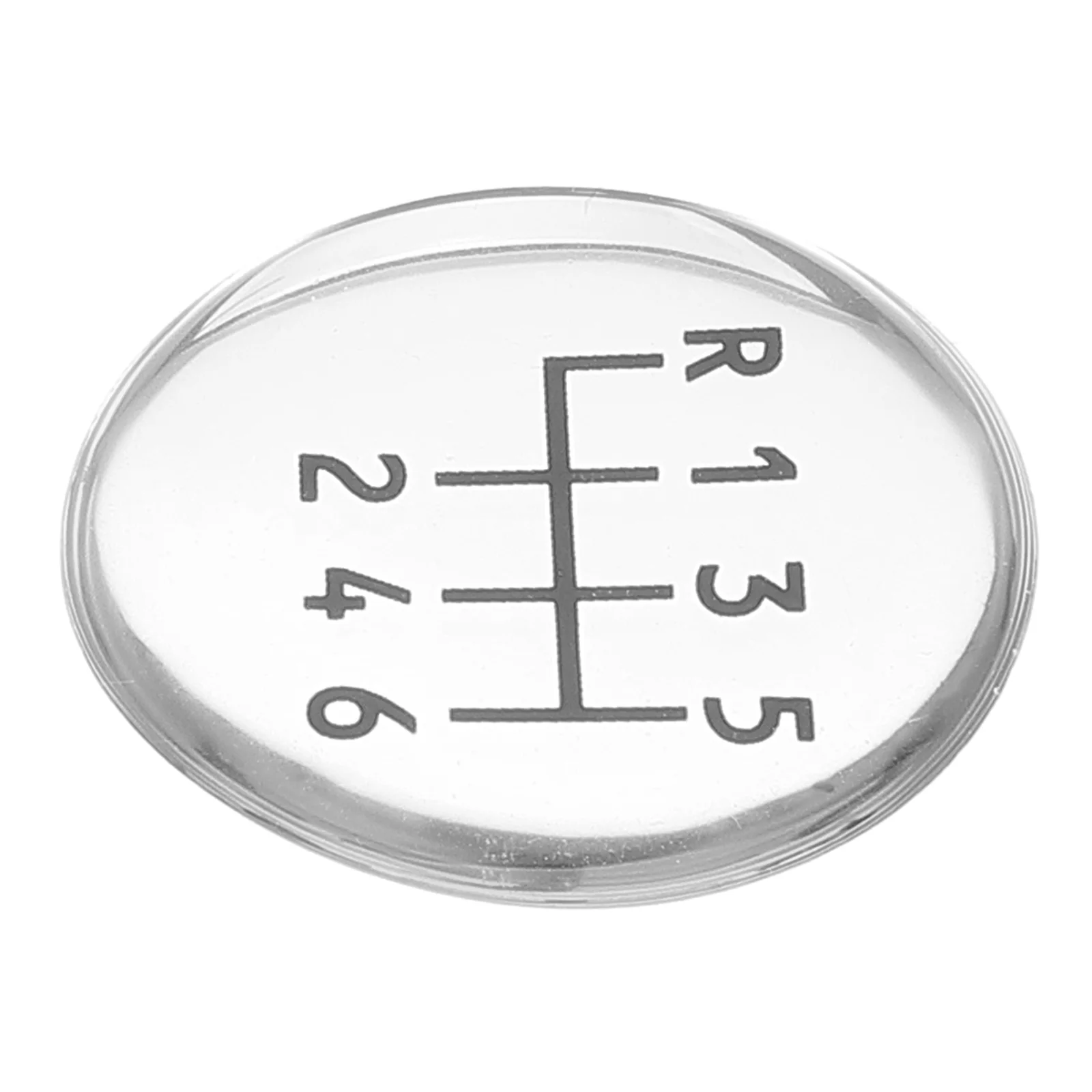 

1PC Manual Transmission Shift Sticker Durable Round Stick Gear Decal Car Accessories Enhancement Driving Experience
