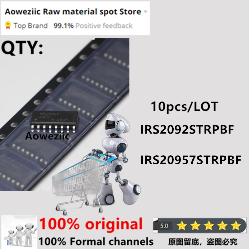

Aoweziic 100% новый оригинальный IRS2092STRPBF IRS2092S IRS20957STRPBF IRS20957S