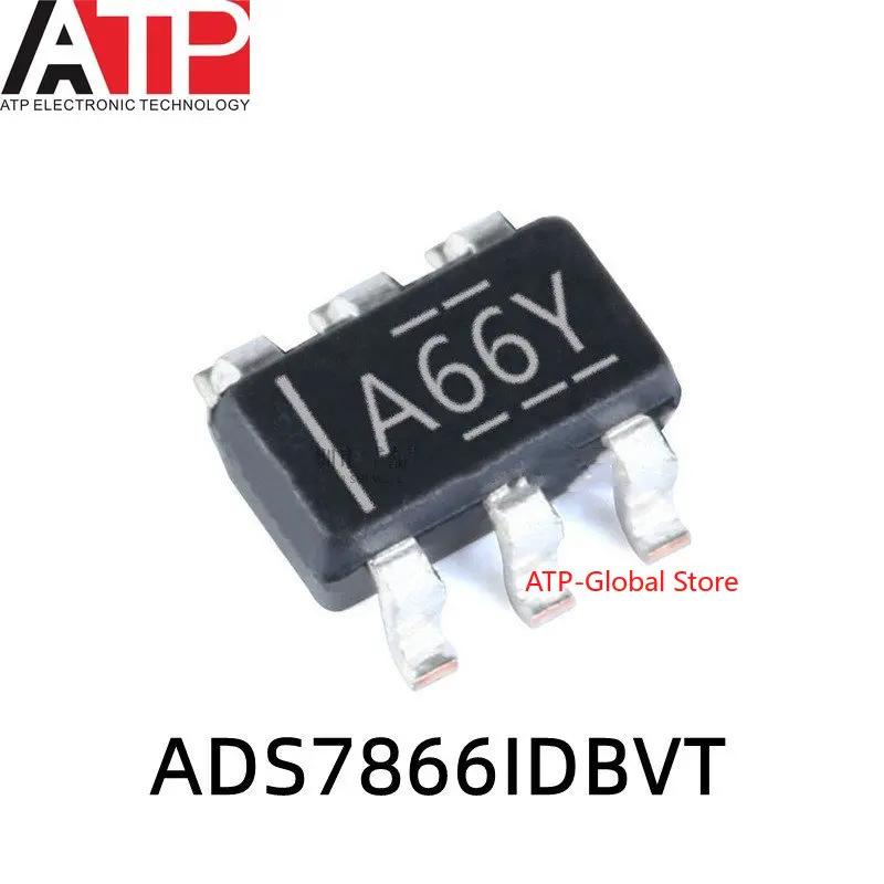 5PCS ADS7866IDBVT A66Y SOT-23-6 ADS7866I Original inventory of integrated chip ICs