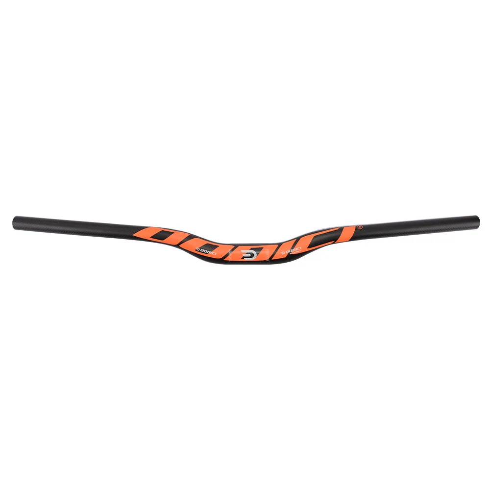 DODICI Carbon Handlebar MTB Handlebar Flat Or Rise Handlebar 31.8*690/720/740mm Matt Bicycle Handlebars Mountain Bike Accessorie