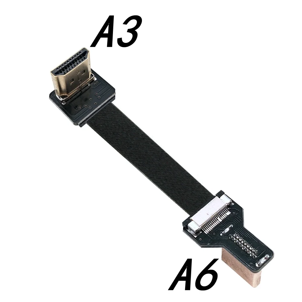 Kabel HDMI FPV 10cm 20cm 50cm Typ A Męski do Męskiego HDMI FPC Płaski Micro MINI HDMI Kompatybilny do Multikoptera Fotografii Lotniczej — zdjęcie produktu 5