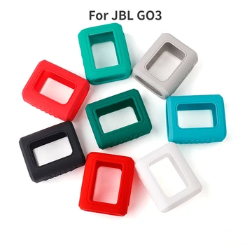 Suitable For JBLGO3 Storage bag Soft silicone cover gold brick third-generation storage box audio protection case