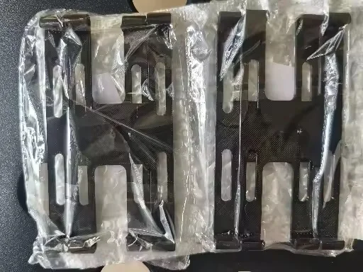 1pair Car License Plate Frames Weather-Proof Frameless License Plate Frame Car Tag Frame For Front/Rear Car Tags Exterior Parts