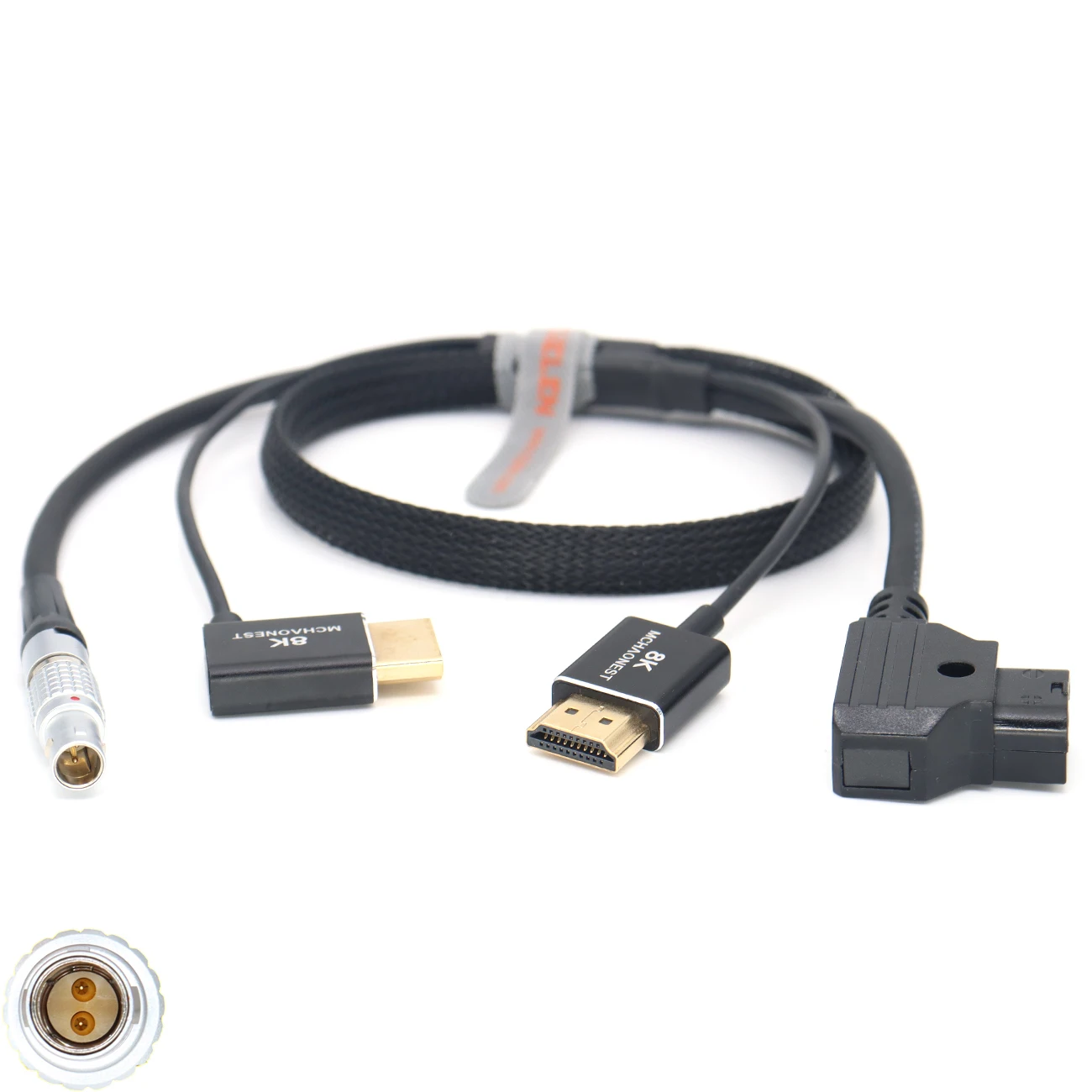 New Arriving D-Tap to 0B 2pin Cable for Teradek Bolt power cable, magicsky video link, Vaxis  power cable and HDMI cable