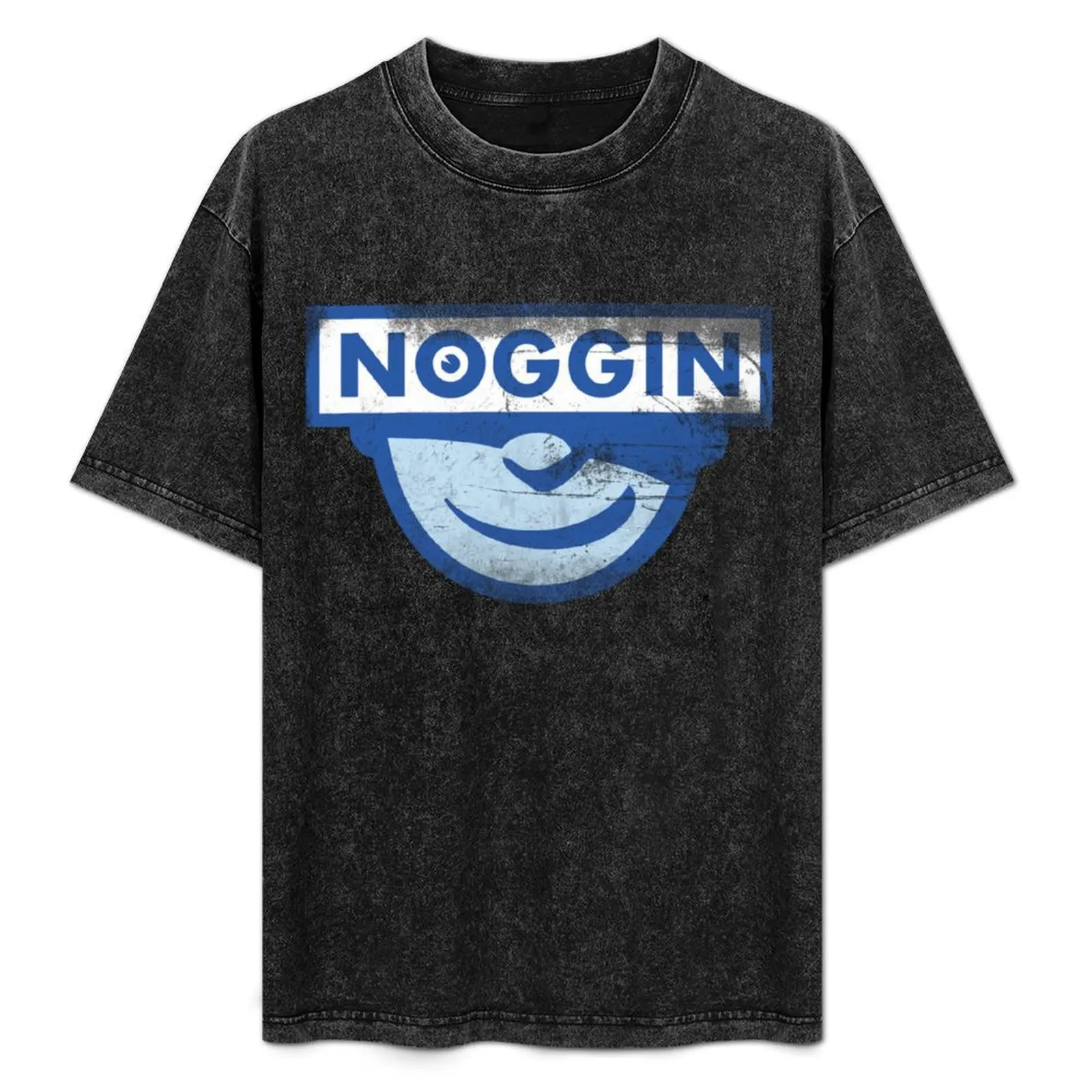 NOGGIN 남성용 동물 프린트 티셔츠, 남자 티셔츠, 일반 흰색