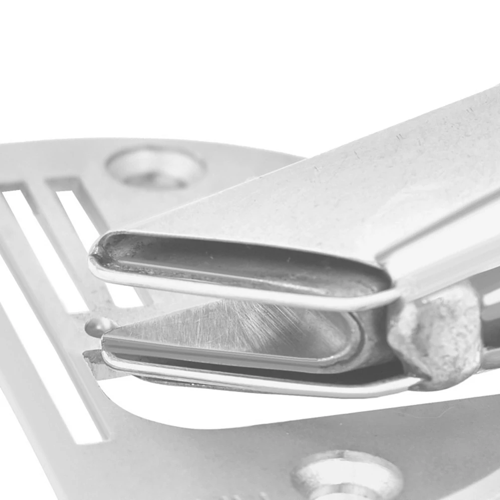 

1Pcs Professional Sewing Presser Feet 20mm Silver Foldable Edging Device Sturdy Trustworthy Multiple Jobs Home Accessory