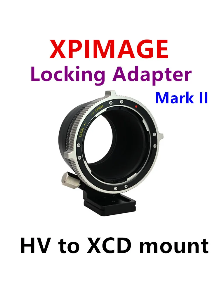 Hasselblad V lens to Hasselblad X1D Camera adapter ring is applicable to V/CF lens to X1D X2D 907X Camera . For XPimage adapter