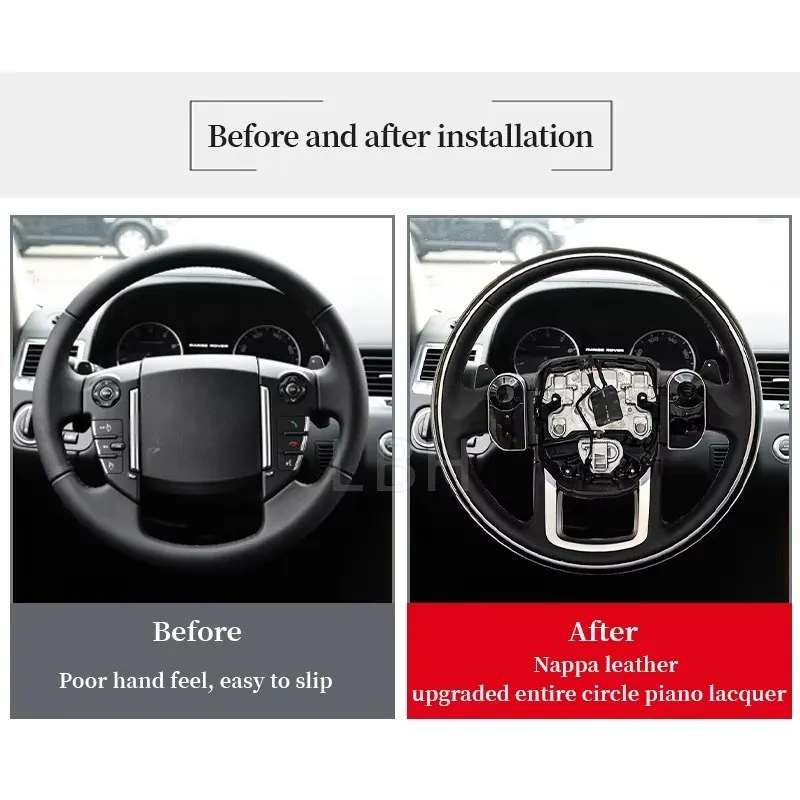 New Car Steering Wheel Fit for 2010-2013  Sport 2013-2015  Freelander 2 2010-2016  Discovery 4