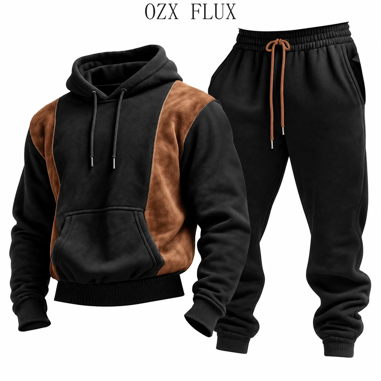 Men's 2 Piece Hoodie Jogger Set Casual Tracksuit Long Sleeve Pullover Sweatshirt Sweatpants Streetwear Autumn Winter Outfit