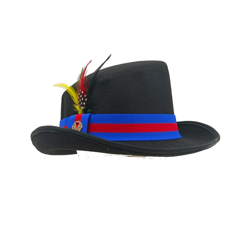 High Top abfallende Fedoras Hut Reiter Hut magische Leistung Hut Männer Zylinder Frauen Zylinder Sombrero Hombre – Detail 20