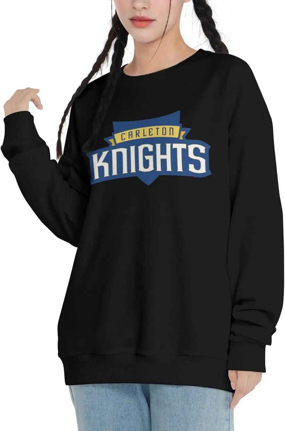 Carleton College Logo Adult Sweatshirts，Funny Sweatshirt，Suitable For Men, Women And Teenagers