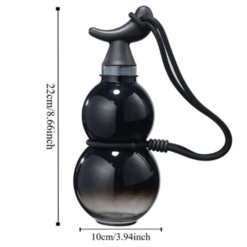 Tai Chi Gradient Color Gourd Water Bottle Chinese Style 750ML Water Cup Large Capacity Vintage Kettle Hiking