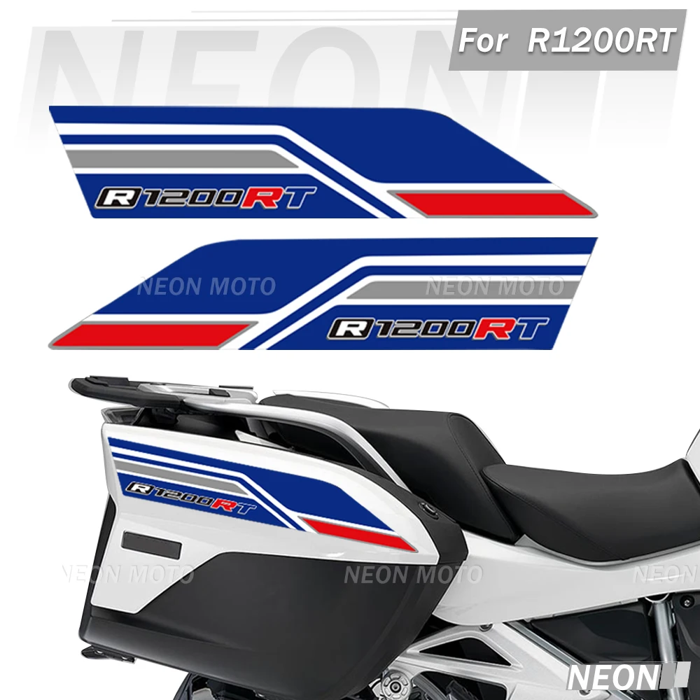 

For R1200RT 1200 RT Motorcycle Fairing Fender Trunk Protector, Tank Pad Grips Knee Wheels Stickers Decals Kit
