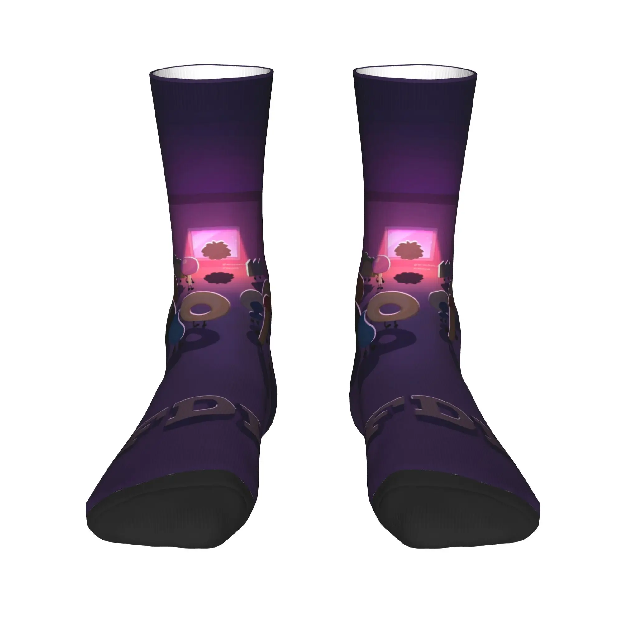 BFDI Inanimate Insanity 全キャラクターストッキングデザインゴシックソックス秋滑り止めソックス男性アウトドアスポーツ品質ソックス