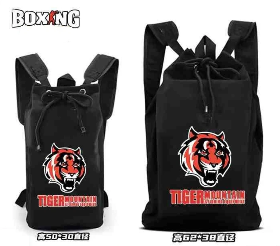 Muay Thai Combat Workout Backpacks  Tiger Muay Thai Backpack Girls Boys Thailand Boxing Fighter College School Travel Bags