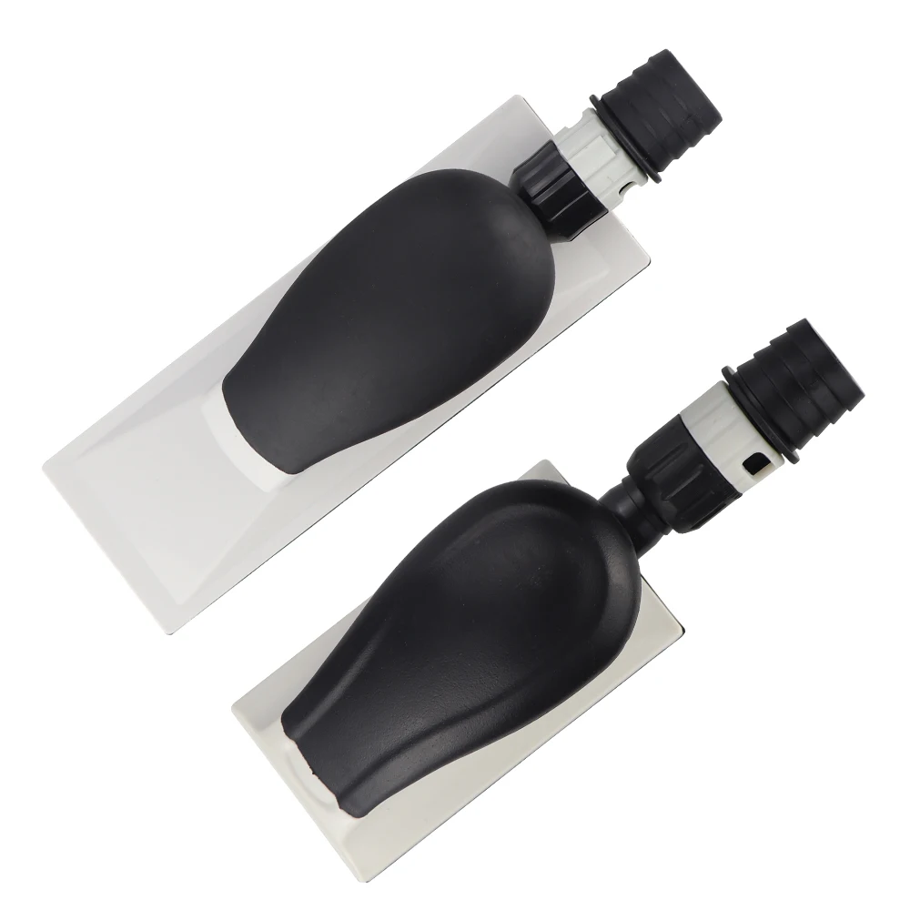 5 "8" 16" サンディングブロック ABS プラスチック集塵サンドペーパーホルダーフックループサンディングパッド研磨用