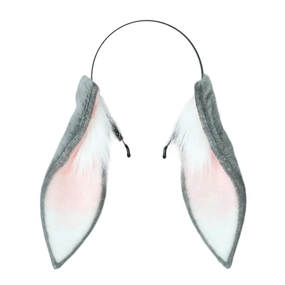 

Bunny Plush Ears Dropped Ear Rabbit Headband Cute Cosplay Bunny Girl Christmas Head Band Photo Prop Cosplay Hair Hoop Cosplay