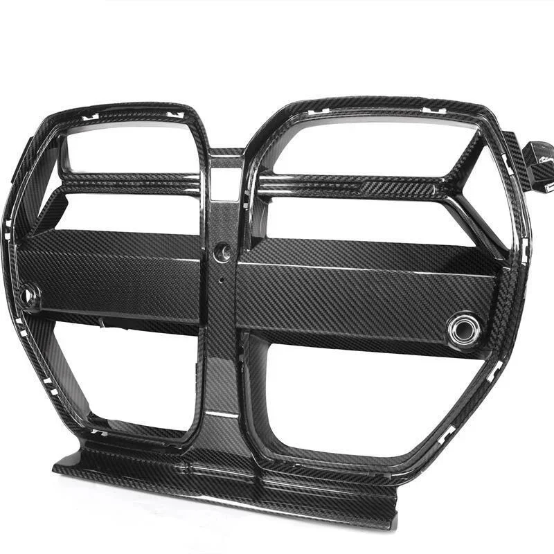 Premium Custom Special‑Shaped Hot‑Pressed Autoclave Dry Carbon Fiber Grille Aftermarket Auto Exterior Upgrade Parts