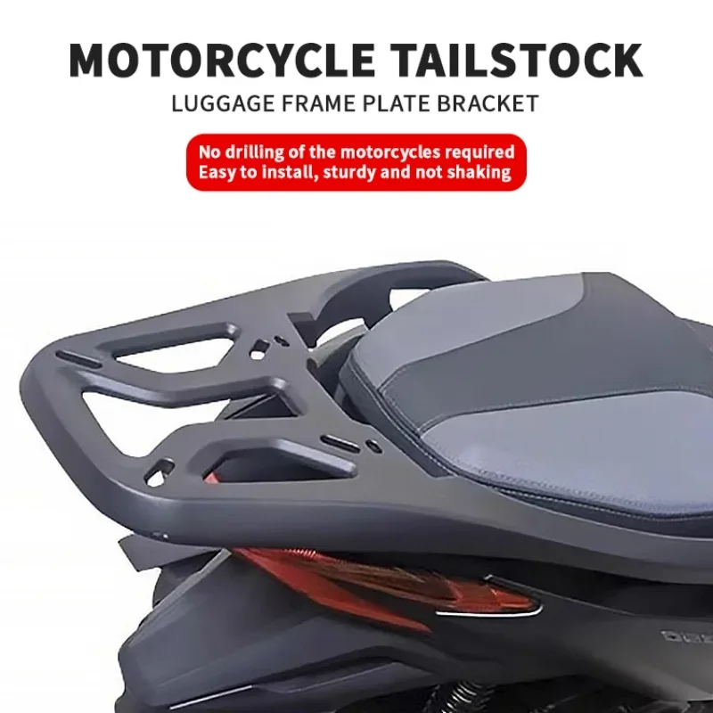 Motorcycle Tailstock Aluminum Alloy Pressure Casting Rear Top Box Bracket Luggage Carrier Rack Holder for Honda FORZA350/NSS350