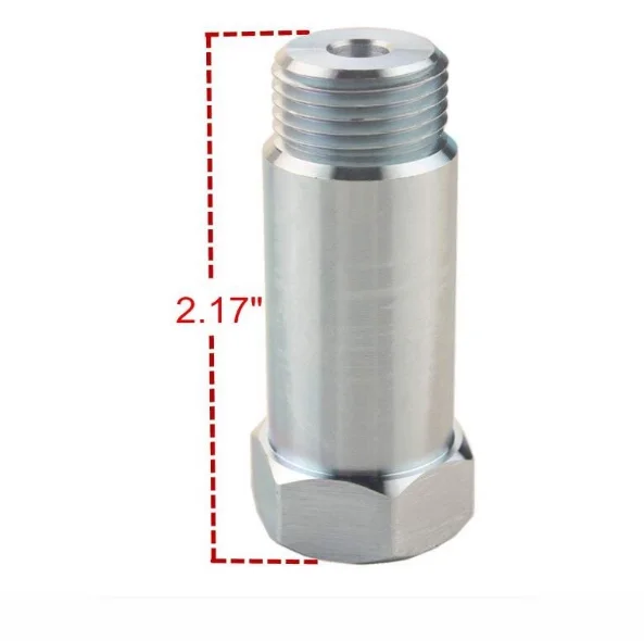 2PC Universal 55mm Sechskant-Sauerstoffsensor mit M18x1 5 Gewinde Hochwertiges, langlebiges Design – Detail 1