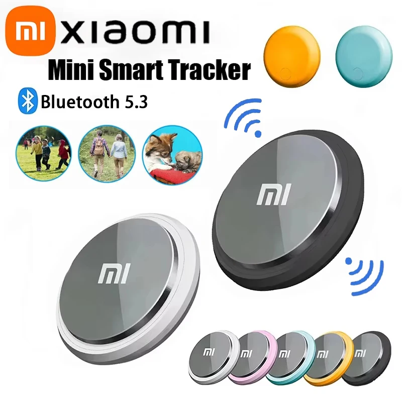 Xiaomi-rastreador GPS inteligente antipérdida, dispositivo de recordatorio, bolsa para mascotas, billetera, buscador Bluetooth, localizador de 