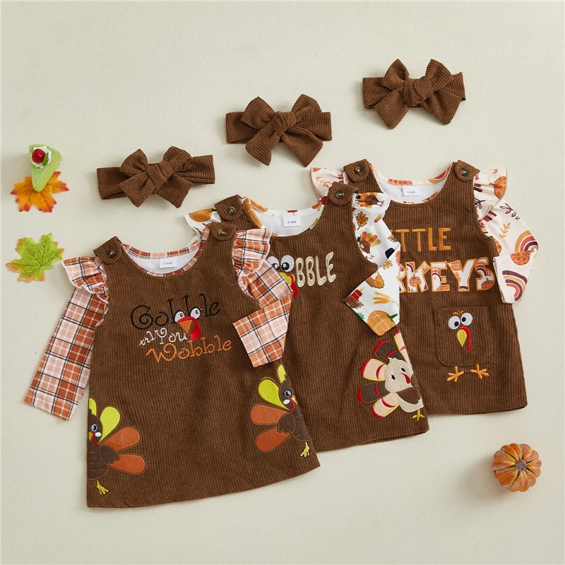 The Perfect Thanksgivings Dress for Infants: A Real Parent's Honest Review  of the 3-Piece Ruffled