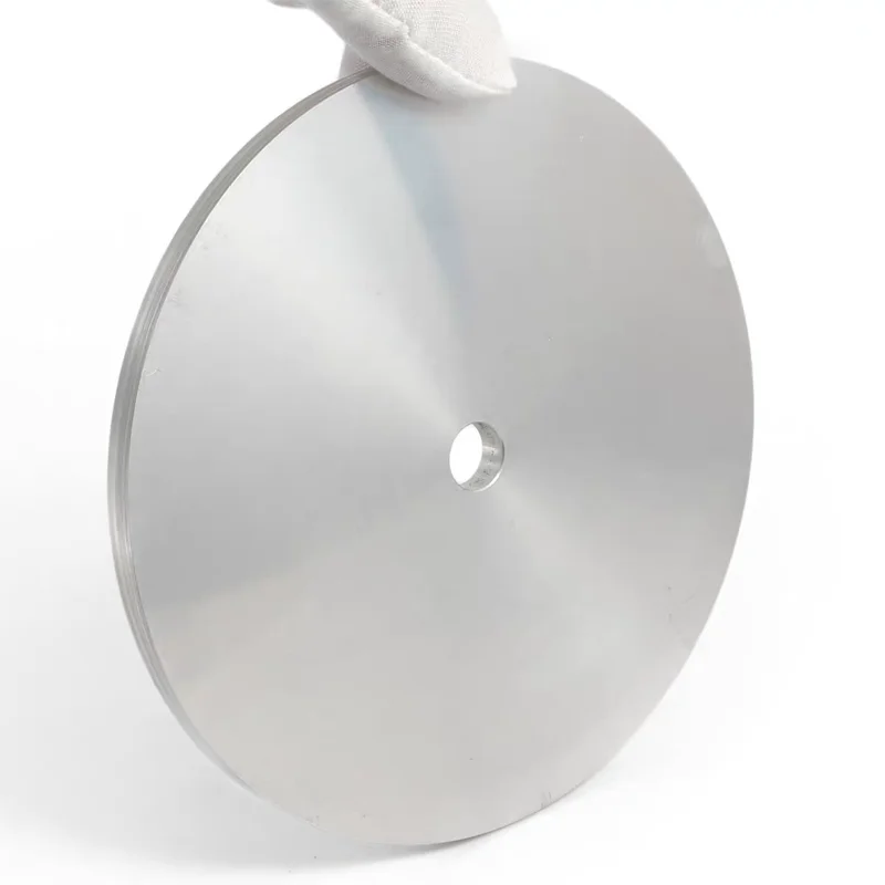10 Inch 250mm Flat Aluminum Grinding And Polishing Plate Emery Tray Gem Machine for Precision Work