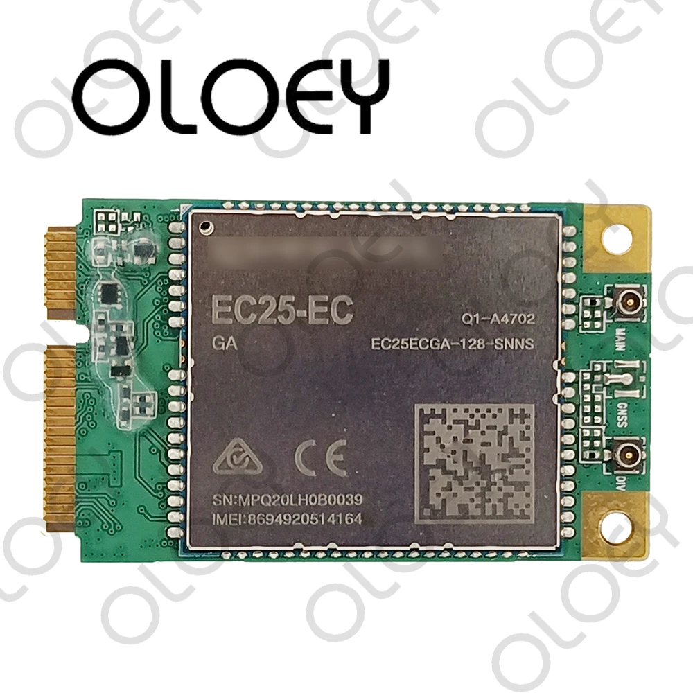 Quectel EC25 EC25-EC Mini Pcie B1/B3/B7/B8/B20/B28A 4G FDD-LTE/TDD-LTD CAT4 Module for Korea Thailand EMEA 4G Module