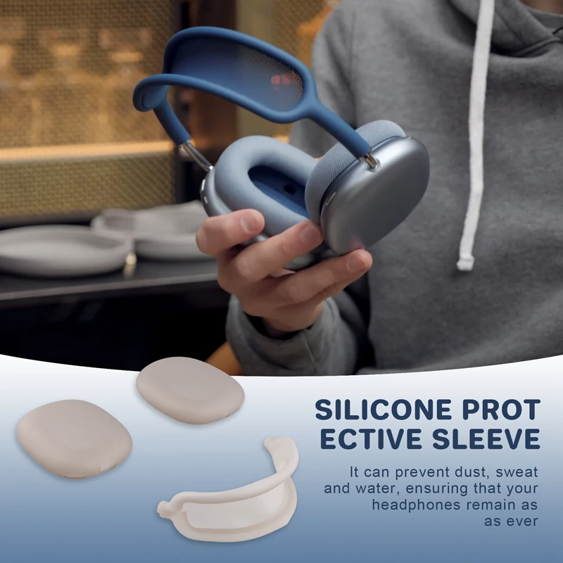 Аксессуары для наушников для Apple Max, защитный чехол для наушников, аксессуары для наушников