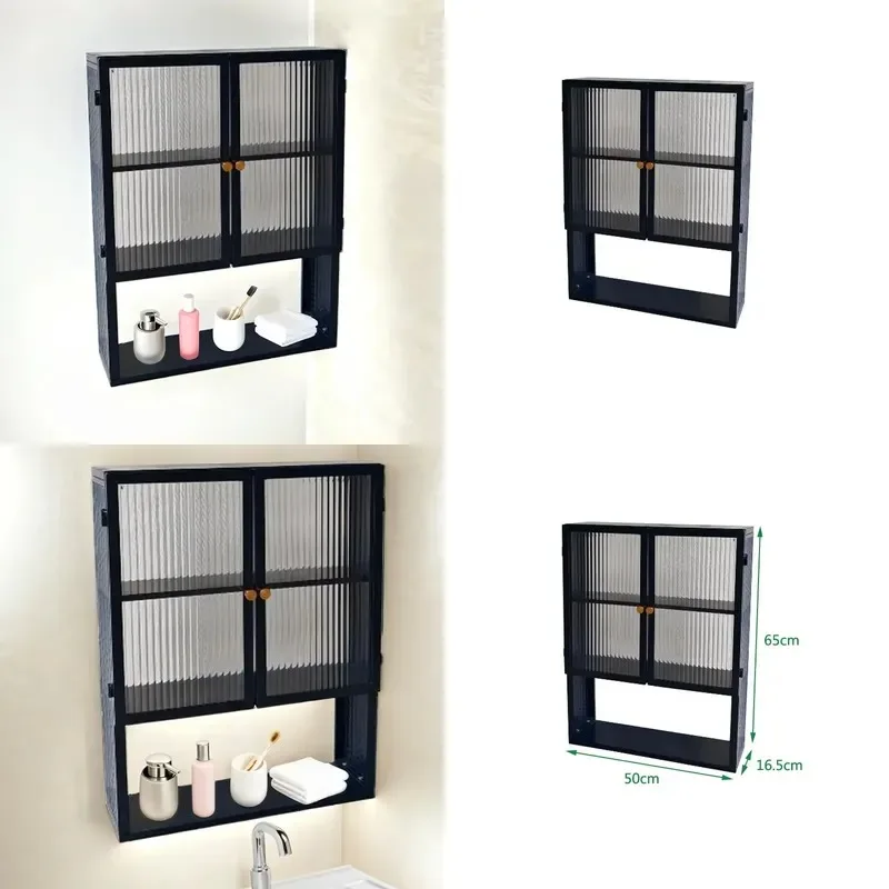 Modern Luxury Metal Lockers with Patterned Glass Doors for Bedroom and Bathroom Storage Cabinets