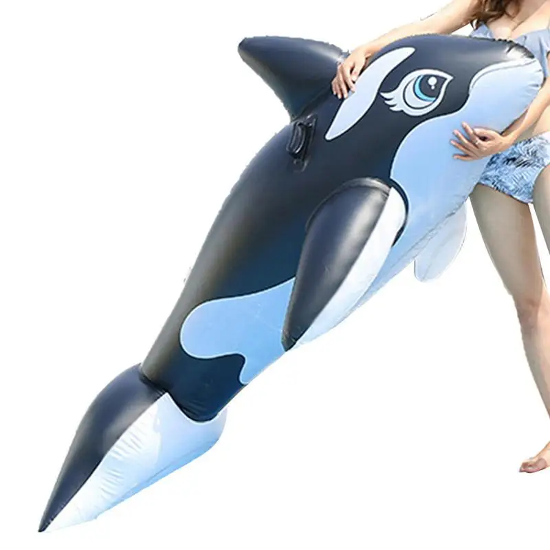 

Whale Inflatable Pool Toy Inflatable Ride On Pool Float Swimming Pool Accessories Ride On Pool Toy For Women Men Teenagers