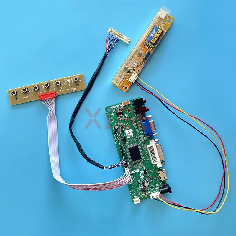 

Плата контроллера ЖК-драйвера подходит для LTN140W1 B140EW01 CLAA140WA01A HDMI-совместимый комплект VGA DVI DIY монитор 1CCFL 1280*768 30Pin LVDS