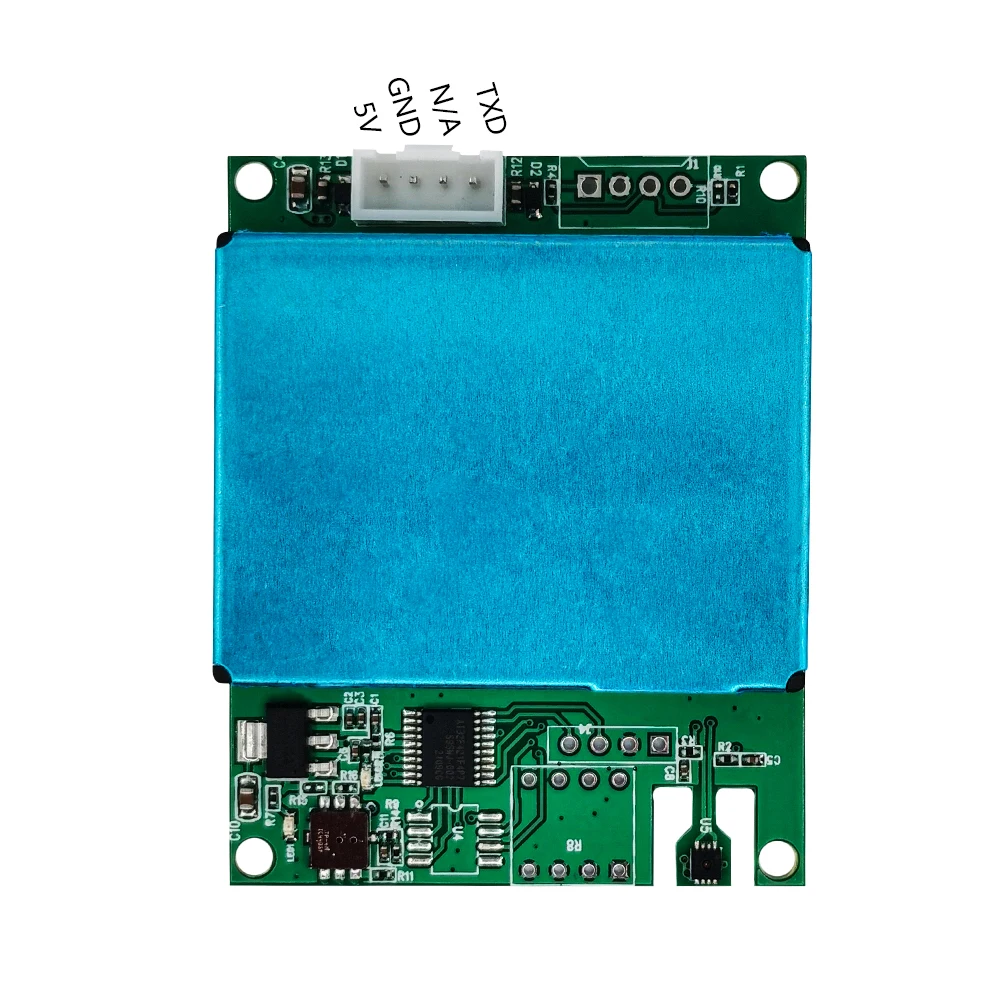 Imagem -02 - Sensor de Qualidade do ar Dióxido de Carbono Formaldeído Temperatura e Umidade Tvoc Detecção Pm2.5 M702b Saída Rs485 em 1