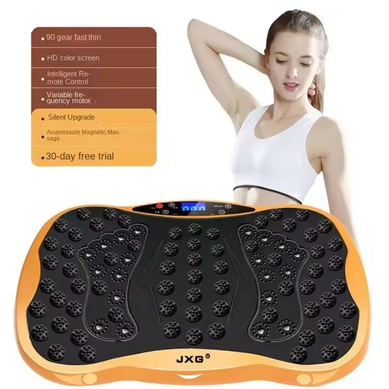 Vibration Fitness Massagegerät Fettschüttelmaschine, faules Abnehmen, Körpervibration, dünne Taille, dünner Bauch, Gerät zur Gewichtsreduktion