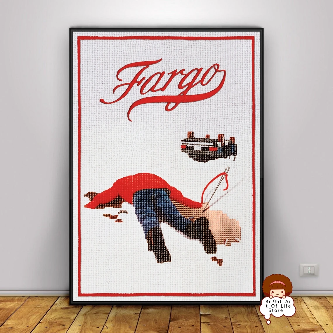 

Fargo (1996) Movie Poster Cover Photo Canvas Print Wall Art Home Decor (Unframed)