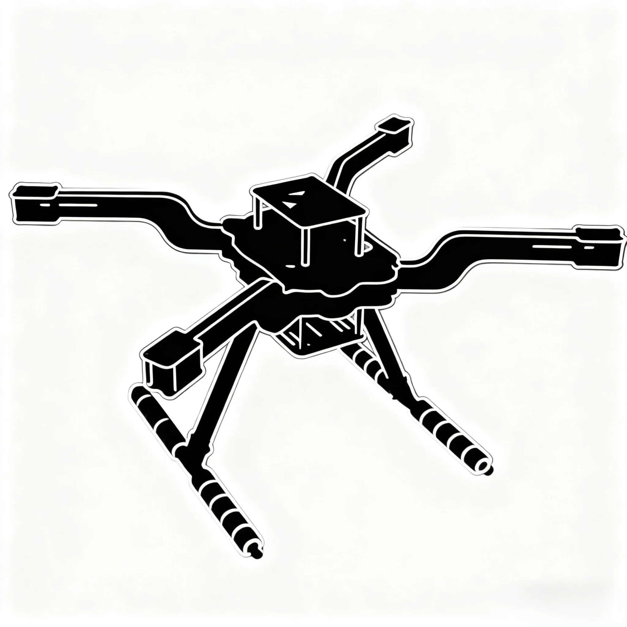 

FPV с открытым исходным кодом, новый умный дрон 300 350 380 450 мм Pixhawk Quadrotor Rack, радиоуправляемый мультикоптер, многороторный с шасси