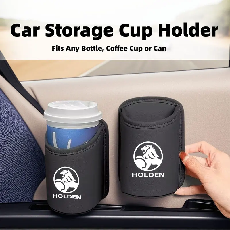 

For Holden Leather Car Hanging Water Cup Holder Drink Storage Organizer Commodore Trailblazer Colorado Cruze Volt Caprice Ute