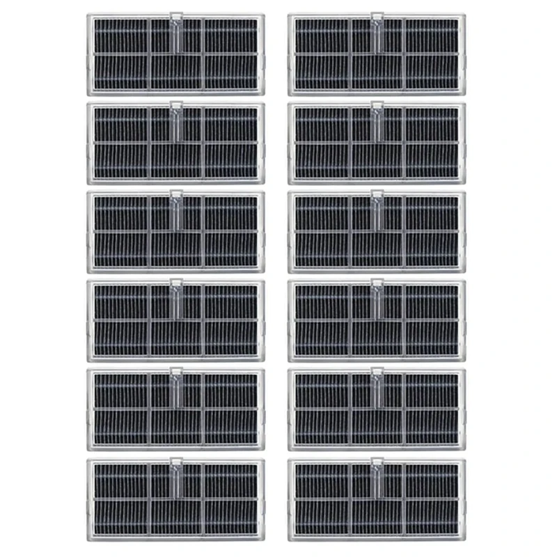 12 pezzi filtri HEPA per Dreame Bot X40 /X40 Pro/ X40 Ultra aspirapolvere filtri lavabili sostituzioni accessori