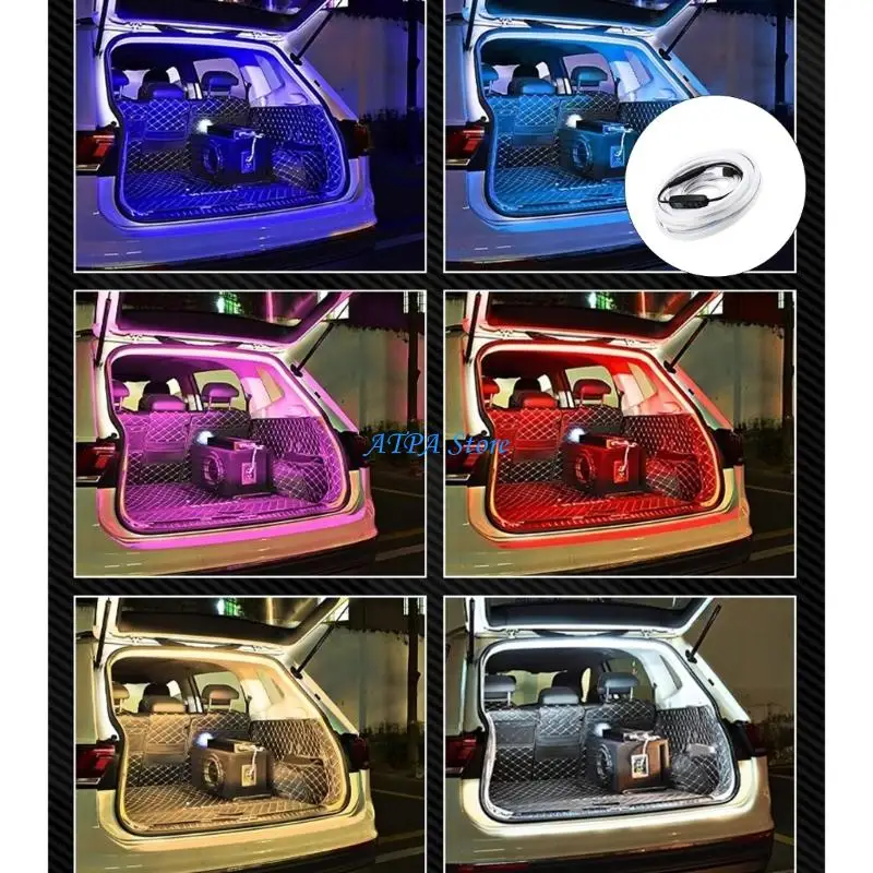 

U13C Energy Efficient Automotive Trunk Light Lamp Including Multi Color LED and Welcome Activation Easy Install