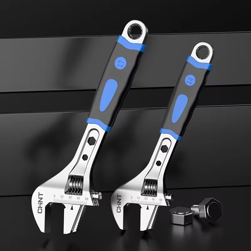 Adjustable CR-V Steel Wrench Universal Spanner Mechanical Workshop Hand Repair Tools Car Bicycle Wrench Hardware Tools