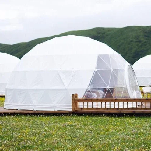 

Diameter 6M Half Sphere Geodesic Dome Tent for Camping