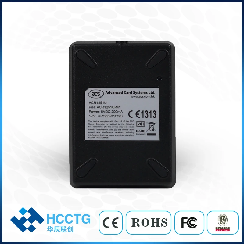 SAM Slot USB Interface RFID Contactless Smart NFC Card Reader Writer ACR1251U