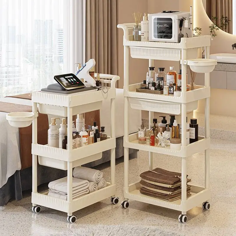 carrello-mobile-per-salone-di-bellezza-con-ciotola-scaffale-multistrato-color-crema-porta-strumenti-e-protezione-solare-in-materiale-acrilico