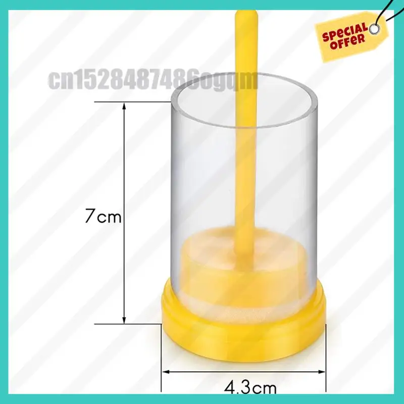 - مجموعة أقلام تحديد ملكة النحل من ABJZ، أنبوبان قفص تحديد الملكة مع 3 أقلام تحديد النحل لأداة تربية النحل #6