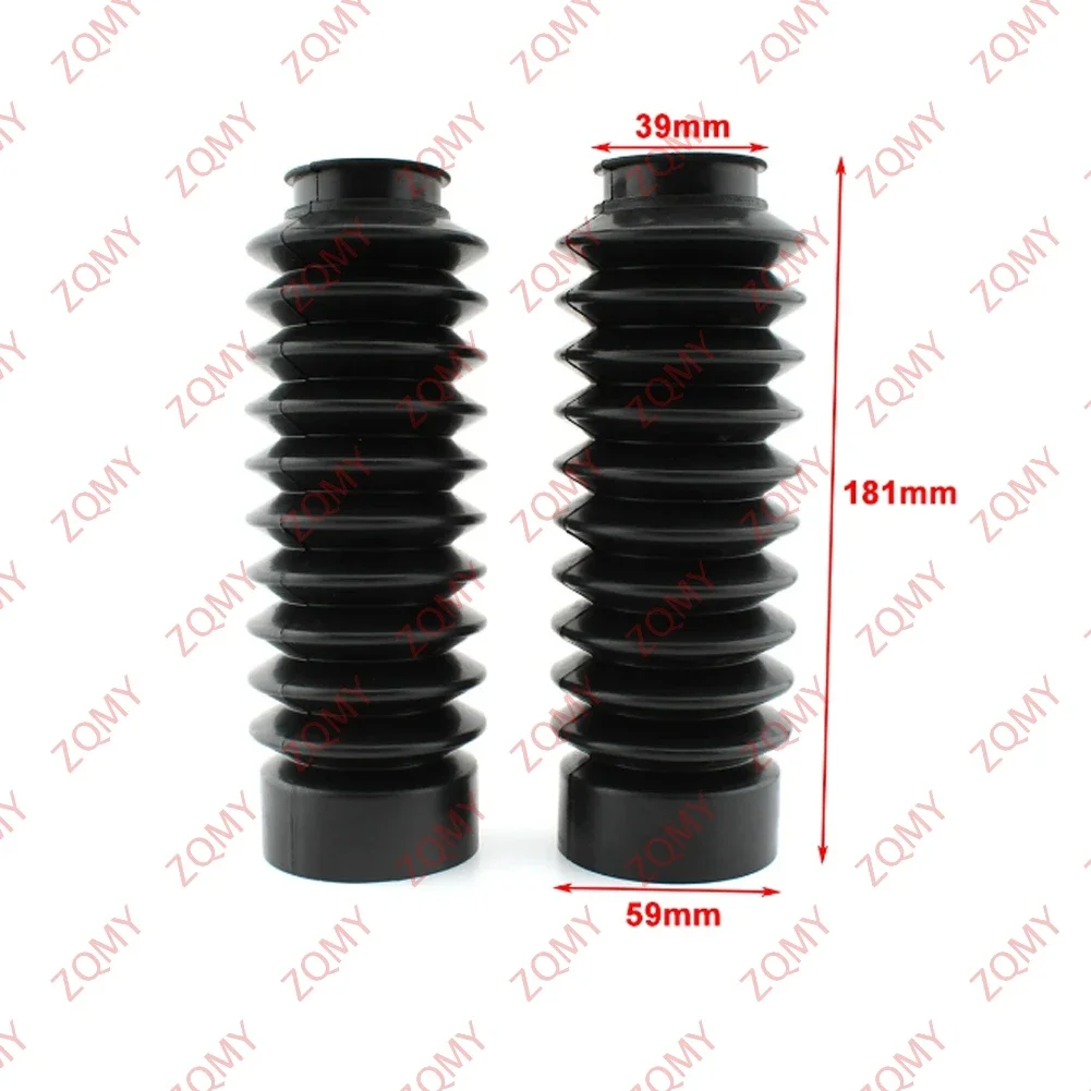 

1Pair Motorcycle Front Fork Shock Absorber Dust Cover Rubber Protector For Honda CB400ss CB400 SS CB 400 CB500