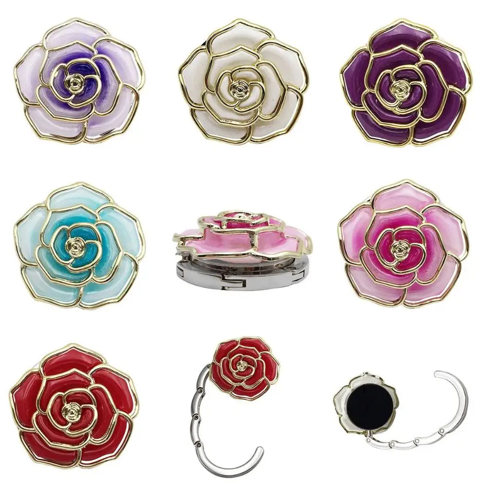 

Folding Handbag Hanger Table Clasp Hanging Holder Table Hook Bag Hooks Purse Holder