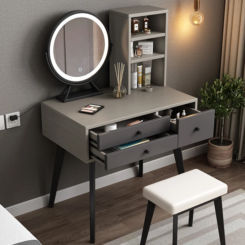 xx-2021 Hot Selling Fancy Indoor Or Commercial Furniture Wooden Material 3 Drawers Vanity Dressers^