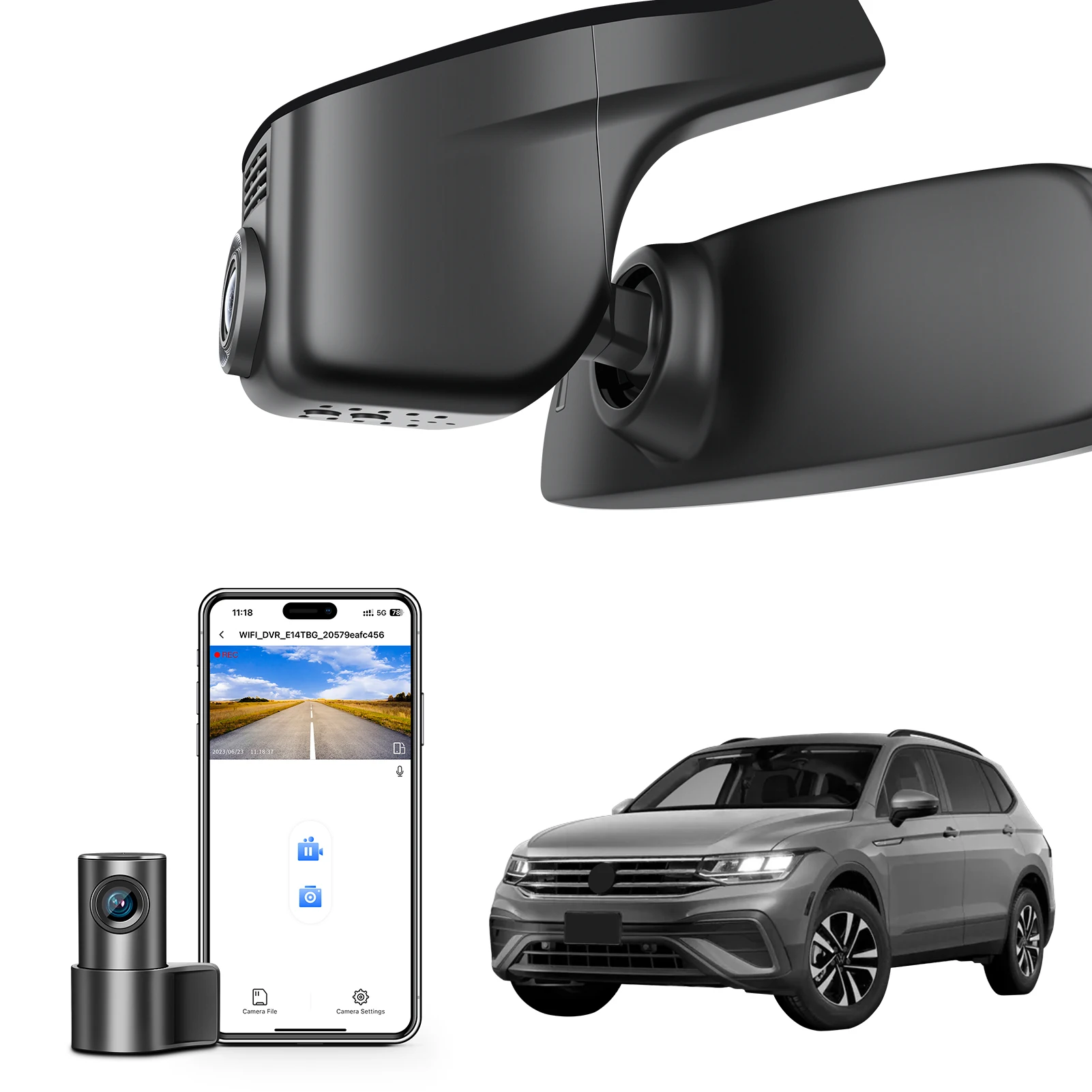 Mangoal 4K Dash Cam… - image